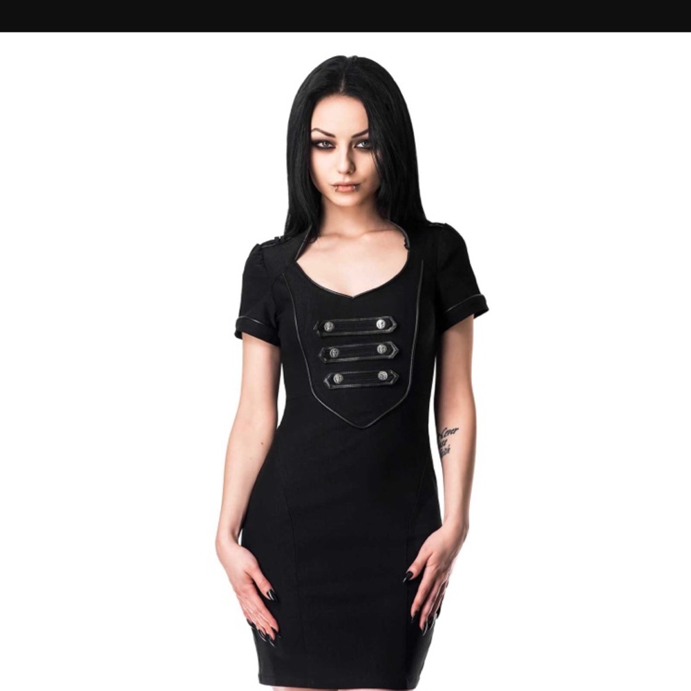 Killstar Admiral Military Style dress